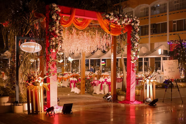  Decorated gate Images in Marriage hall in Patna at Patliputra Exotica